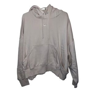 Nike Sportswear Phoenix Fleece Women's Over-Oversized Hoodie Light Tan  Size XL